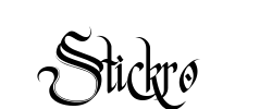 Stickro - logo
